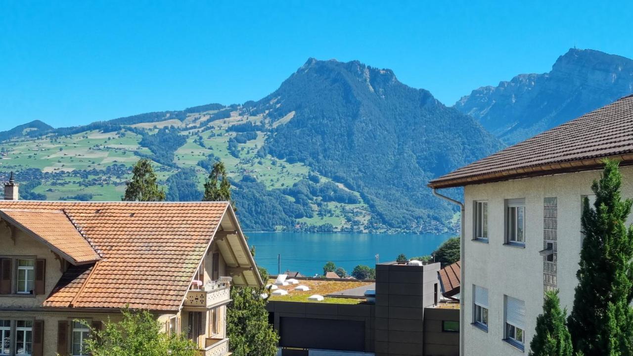 Apartment Heidi Spiez Dış mekan fotoğraf